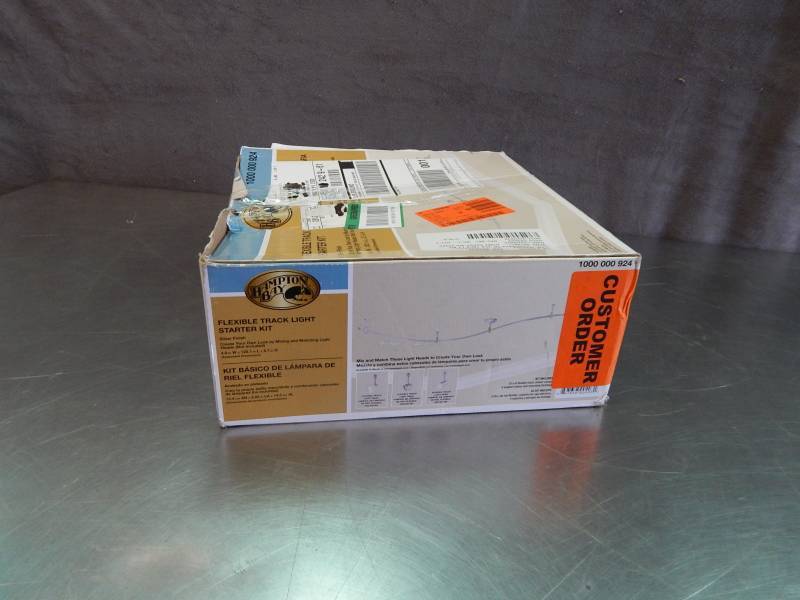 lot 2383 image: Hampton Bay Flexible Track Light Starter Kit