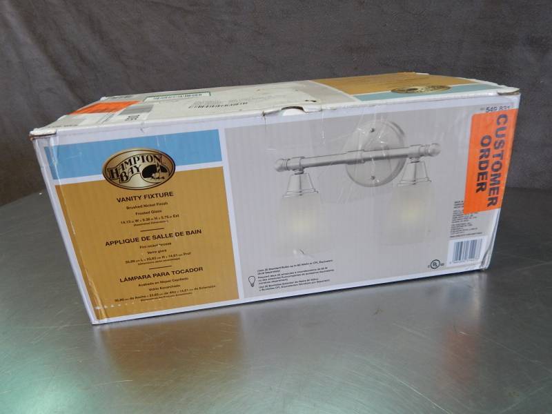 Hampton Bay Vanity Fixture Tuesday Night Special Auction Tools