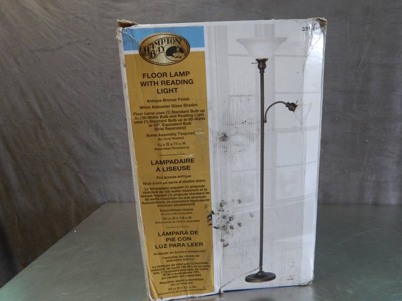Hampton Bay Floor Lamp Tuesday Night Special Auction Tools