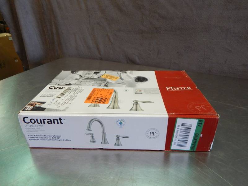 lot 2464 image: Pfister Courant Widespread Lavatory Faucet