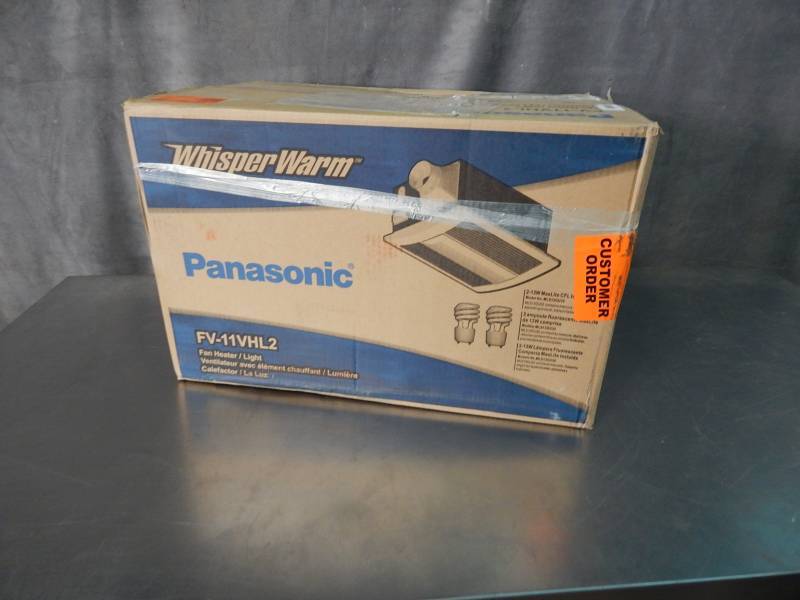 lot 2780 image: Panasonic Fan Heater and Light