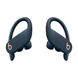 lot 15212 image: Powerbeats Pro Wireless Earphones - Apple H1 Headphone Chip, Class 1 Bluetooth, 9 Hours of Listening Time, Sweat Resistant Earbuds, Built-in Microphone - Navy (USED)  (SOLD AS IS)