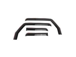 lot 64437 image: Putco Element Tinted Window Visors Front and Rear