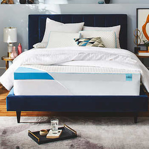 lot 64443 image: Serenity by Tempur-Pedic Memory Foam Mattress Topper (Retails $189.99)