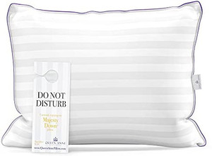 lot 64444 image: Luxury Hotel Pillow - Majesty Down Synthetic - Allergy Free Hypoallergenic Bed Pillow by Queen Anne Pillow - USA Made (Queen Soft)