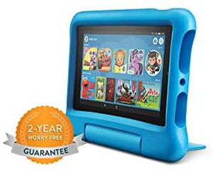 lot 67421 image: Fire 7 Kids tablet, 7 Display, ages 3-7, 16 GB, NO Case (Retails $99.99)