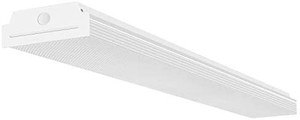 lot 67672 image: FaithSail 4FT LED Wraparound 40W 4 Foot LED Shop Lights for Garage, 4400lm 4000K Neutral White, Wrap Light, 48 Inch LED Light Fixtures Flush Mount Office Ceiling Lighting, Fluorescent Tube Replacement