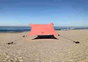 lot 67702 image: Neso Tents Grande Beach Tent, 7ft Tall, 9 x 9ft, Reinforced Corners and Cooler Pocket - different shade of color