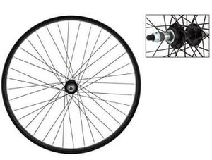 lot 67930 image: Wheel Master Rear Bicycle Wheel 26 x 1.752.125 36H, Steel, Bolt On, Black