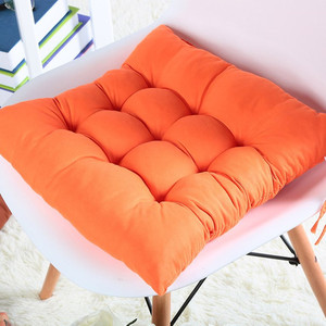 lot 67983 image: Square Chair Cushion Non-Slip Comfortable Warm Seat Floor Cushion Pillow For Home Office