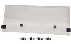 lot 67986 image: RHOX Yamaha Drive Windshield - 2-Piece Fold Down Golf Cart Windshield
