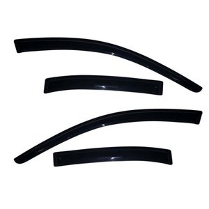 lot 68247 image: AVS 13-15 Chevy Malibu Ventvisor Outside Mount Window Deflectors 2pc - Smoke (2 long ones only 2 piece)   (SOLD AS IS)