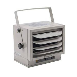 lot 68263 image: Comfort Zone 5,000-Watt240v Ceiling-Mounted 3-Setting Fan-Forced Industrial Heater, Grey