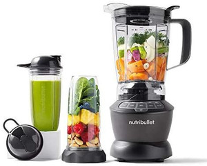 lot 68273 image: NutriBullet ZNBF30500Z Blender Combo 1200 Watt, 1200W, Dark Gray  (Retails $149)