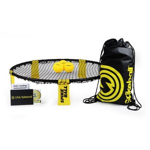lot 68279 image: Spikeball 3 Ball Set. Includes playing net, 3 balls, drawstring bag and rule book