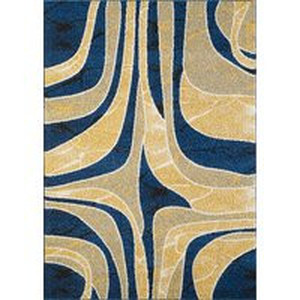 lot 68290 image: Ercwkff Abstract Area Rug in Blue