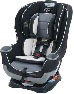lot 69599 image: Graco - Extend2Fit Convertible Car Seat - Gotham