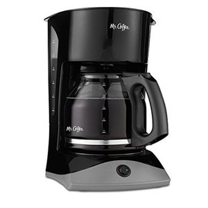 lot 69612 image: Mr. Coffee Simple Brew 12-Cup Switch Coffee Maker Black
