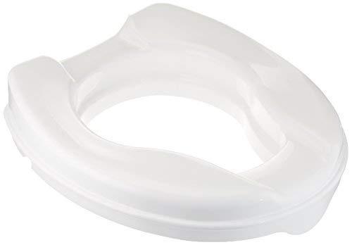 lot 22316 image: Homecraft Savanah Raised Toilet Seat, 4 High Elevated Toilet Seat Locks Onto Standard Toilets, Portable Assistance Commode Seat with Sturdy Brackets, Medical Aid for Elderly, Disabled, Limited Mobility