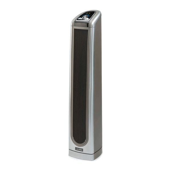 lot 40170 image: Lasko 5588 Electronic Ceramic Tower Heater with Logic Center Remote Control