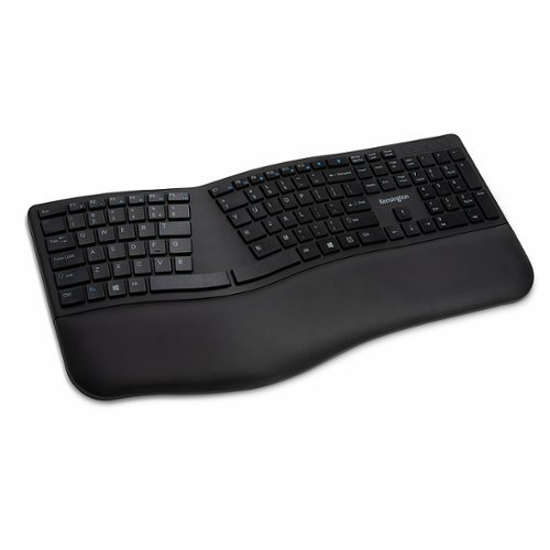lot 39508 image: Kensington - Pro Fit K75401US Ergonomic,Full-size Wireless Keyboard - Black