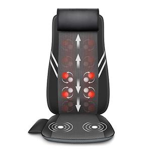 lot 20509 image: Snailax Back Massager with Heat,Shiatsu Massage Seat Cushion,8 Flexible Nodes Massage for Full Back Massage Chair Pad,Chair Massager for Office,Home Use