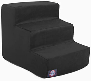 lot 20511 image: Majestic Pet Velvet Suede Pet Stairs, Foam Feeling Pet Step, Steps for Dogs & Cats, Puppy & Kitty Ramp