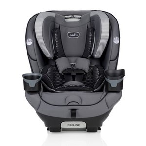 lot 20533 image: Evenflo� EveryFit High Back Convertible Car Seat High-back Booster Car Seat Infant Car Seat, Gray