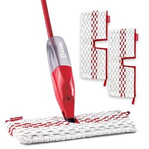 lot 20573 image: O-Cedar ProMist MAX Spray Mop, PMM with 2 Extra Refills, Red