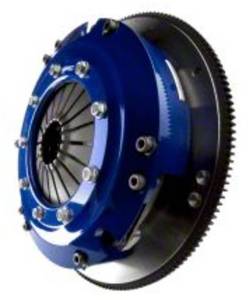 lot 17739 image: SPEC SS- TRIM SUPER TWIN CARBONKEVLAR CLUTCH WITH FLYWHEEL FOR 2012-2013 V8 MUSTANG Retail $1649.99
