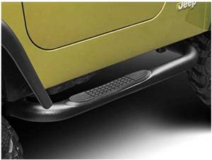 lot 17747 image: REDROCK 4x4 SIDE BARS FOR 1987-2006 JEEP WRANGLER YJ,TJ, 2004-2006 WRANGLER TJ UNLIMITED