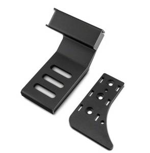 lot 17783 image: FOOT REST PEDAL BLACK 18-22 JEEP WRANGLER JL