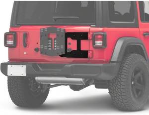 lot 17795 image: REDROCK 4X4 HD TAILGATE REINFORCEMENT PANEL 18-22 JEEP WRANGLER