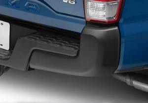 lot 17810 image: REAR BUMPER COVERS PRE DRILLED FOR BACKUP SENSORS MATTE BLACK