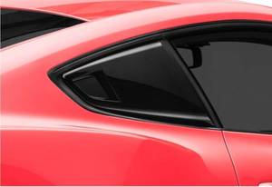 lot 17819 image: MP CONCEPTS QUARTER WINDOW SCOOPS GLOSS BLACK 15-21