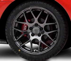 lot 17942 image: AMR DARK STAINLESS WHEEL 18x9 1994-22 FORD MUSTANG