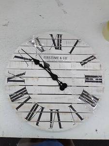 lot 37733 image: Firstime and Co. - Wooden Wall Clock
