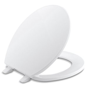 lot 37762 image: Kohler Brevia Q2 Round Closed-Front Toilet Seat