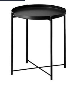lot 37857 image: Accent Small Tray End Table
