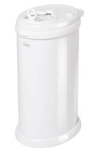 lot 37859 image: Ubbi - Diaper Pail - White