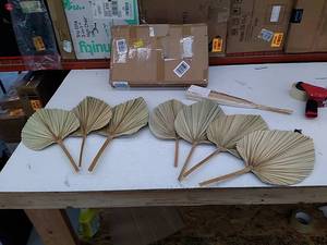 lot 37914 image: 7 Large Dries Leaves