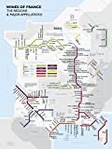 lot 37919 image: Metro Wine Map of France