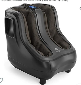 lot 37934 image: Shiatsu Heated Foot and Calf Massager Machine
