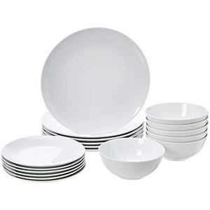 lot 37985 image: Amazon Basics Kitchen Dinnerware