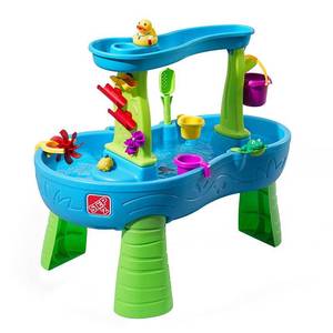 lot 37994 image: Step2 Rain Showers Splash Pond Water Table for Kids