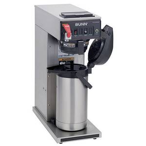 lot 38006 image: BUNN CWTF Airpot Stainless Steel Single Serve 102 oz. Airpot Coffee Brewer