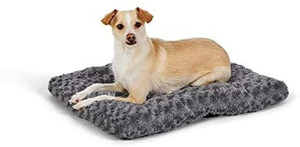 lot 22622 image: Pet Dog Bed Pad - 23 x 18 x 2.5 Inch, Grey Swirl