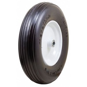 lot 22623 image: MARATHON 00063 Flat Free Wheel,Polyurethane,500lb,White