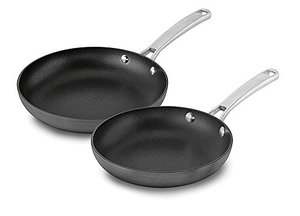lot 22633 image: Calphalon 2 Piece Classic Nonstick Frying Pan Set, Grey