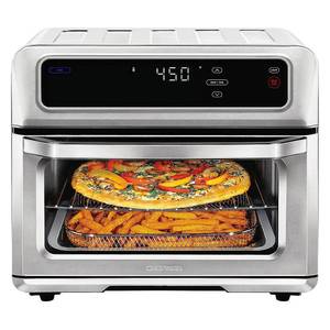lot 22636 image: CHEFMAN - Toast-Air� 20L Dual Function Air Fryer  Oven w 9 Cooking Presets - Stainless Steel